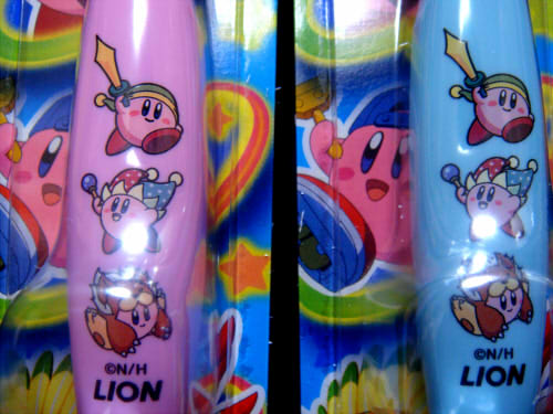 ライオン 星のカービィこどもハブラシ 6才～12才用 | 星のカービィ