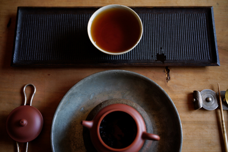 【稀少商品】レンガ型高級プーアル茶(土司贡砖) 500g(250gx2) ctcols_1127581n4