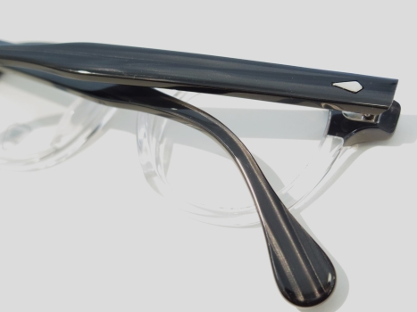 小物 JULIUS TART OPTICAL AR Black wood clear JULIUS TART OPTICAL】”AR” Black Wood Clear & Red Wood Clear