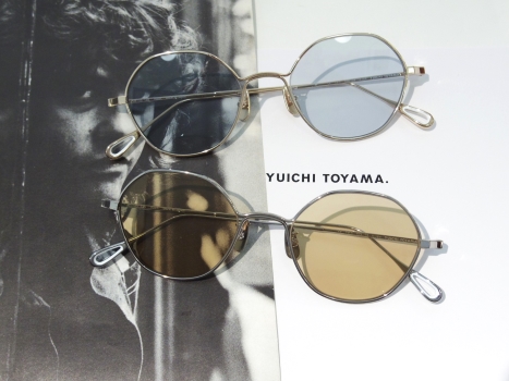 ユウイチトヤマ　サングラス YUICHI TOYAMA.(ユウイチトヤマ) ヘキサゴンシェイプのメタルフレーム
