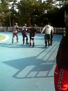 スケート練習