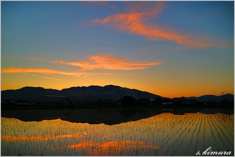 夕暮れの余韻 | 写真ダイアリー