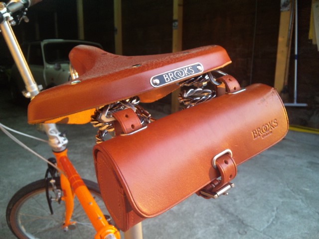 【愛知県手渡し】DAHON boardwalk オレンジ DAHONボードウォークD7／ママチャリ化計画2 泥除け装着 | Garage blog