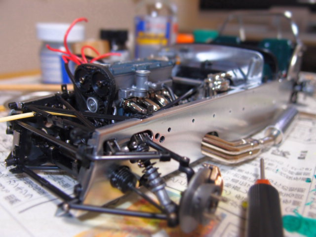 1/12scale Caterham Super Seven BDR 2回目 | Garage blog