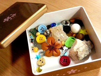 小3娘が拾ってくる小石やガラクタや・・？(；-_-) | ちびむすブログ