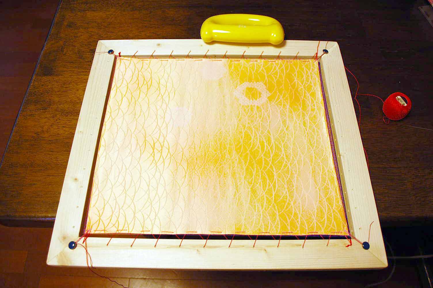 筥迫用 刺繍台の使い方 | 筥迫は続くよどこまでも！