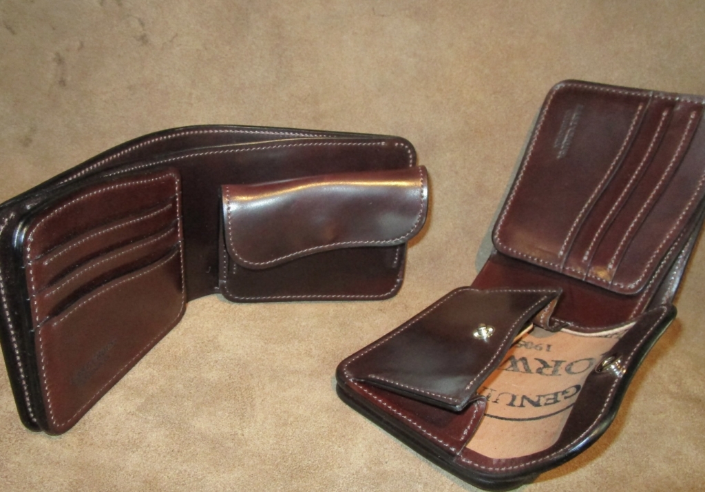 ROUGH-OUT SERIES LC FLICKER I Horween Full-Cordovan BURGUNDY