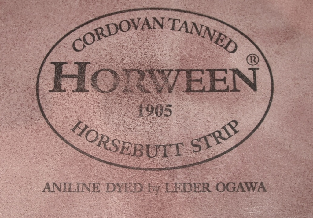 LC TONGUE Horween Cordovan Tanned Horsebutt Strip Aniline