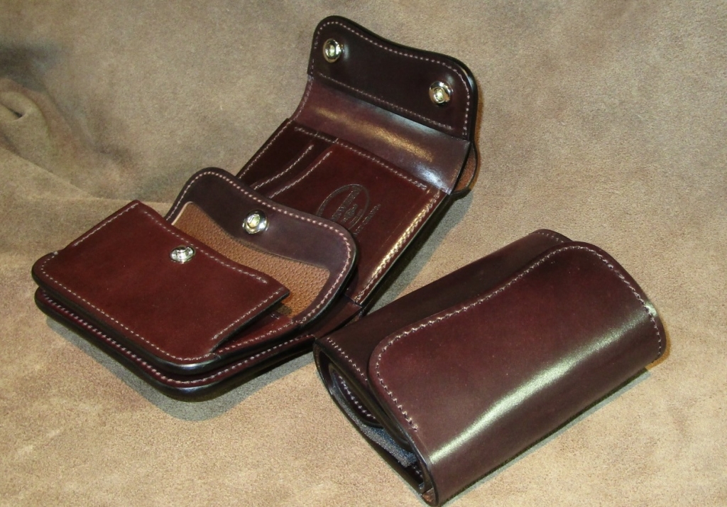 ROUGH-OUT SERIES COLT Horween Full-Cordovan Marble Lining