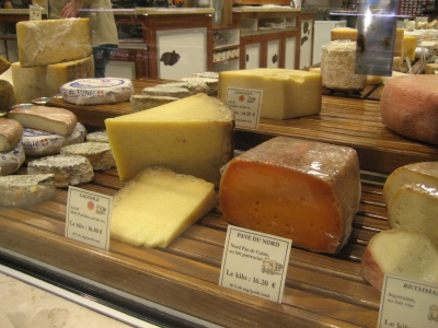 Lyon les halles fromage