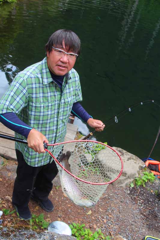 釣り日和 | 小菅トラウトガーデン ブログ