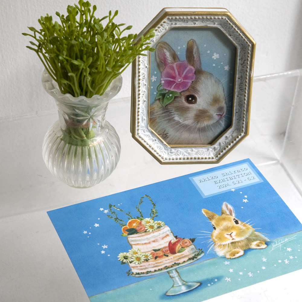 メーカー直売】 スイカ大✨ 手作り額付き銅版画作品 title「未来