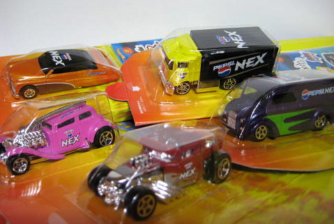 ホットウィール ペプシ 重い ミニカー
