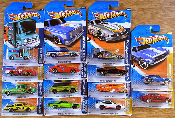 ホットウィール　2011年　COLLECTORS EDITION 全4種セット HOT WHEELS COLLECTOR EDITIONの歴史と歴代ラインナップのまとめ