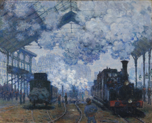 モネが描いたサン・ラザール駅【全12作品】 | アート名画館 公式