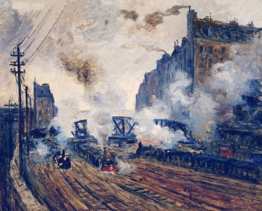 モネが描いたサン・ラザール駅【全12作品】 | アート名画館 公式ブログ