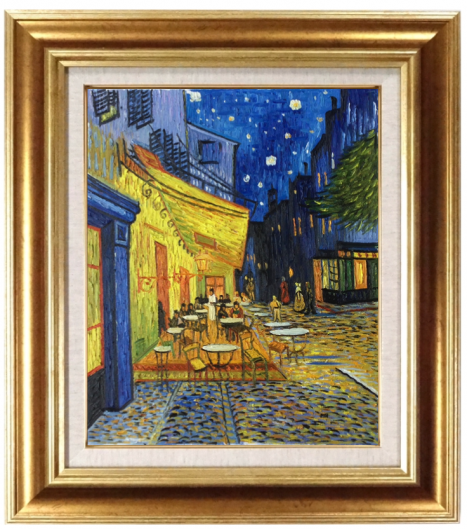 肉筆☆油絵☆F20号『Starry”Night』ゴッホ/模写