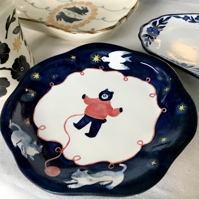 2F]なかがきともこ個展「秋と楽しむうつわたち」＊ | ranbu
