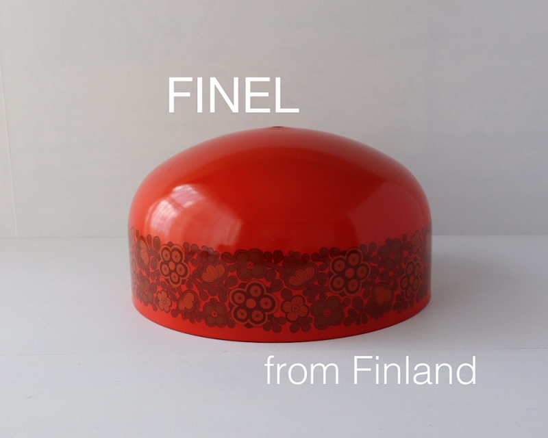 希少！Arabia Finel ランプシェード primavera（キリムスタイル