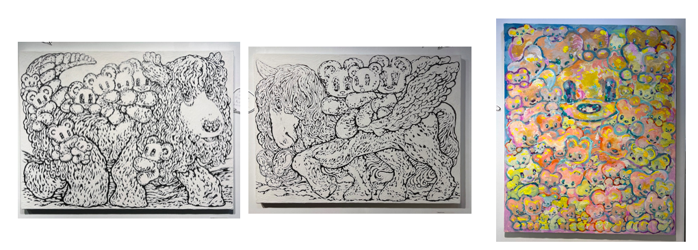 人気ブランド ガリガリ君の絵 色鉛筆画 原画 たゆむ 額付き B5サイズ 絵画 絵画