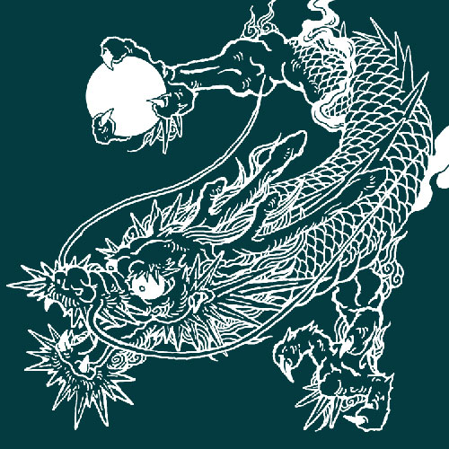 Ken Shiozaki | #龍 #辰 #竜 #雲 #月 #満月 #moon #干支 #十二支