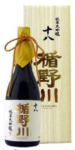 お酒 画像 楯野川 純米大吟醸 十八 超限定品 720ml 日本酒 未開封品 箱入り