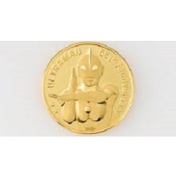 金製品 画像 K24 24金 純金 メダル ウルトラマン 55th aniversary