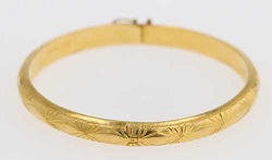 金製品 画像 K22 22金 バングル