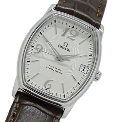 時計 画像 腕時計 メンズ オメガ OMEGA デビルプレステージ レザーベルト
