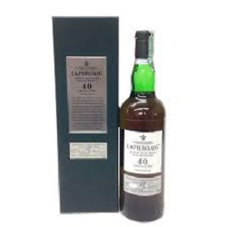 お酒 画像 ラフロイグ LAPHROAIG 40年 スコッチウイスキー 700ml 未開封品 箱入り