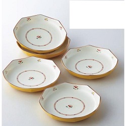 食器 画像 たち吉 花あわせ 小皿5枚セット