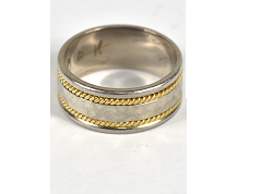 プラチナ製品 画像 Pt900 K18 18金 コンビリング