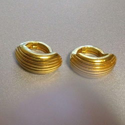 金製品 画像 K22 22金 イヤリング