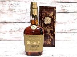 お酒 画像 メーカーズマーク Makers Mark ゴールドトップ バーボンウイスキー 750ml 未開封品 箱入り