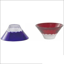 食器 画像 フロイド Fioyd 富士江戸切子 カップル 桐箱入