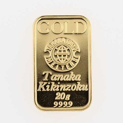 金製品 画像 K24 24金 純金 インゴット 20g 田中貴金属