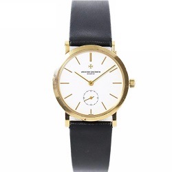時計 画像 腕時計 メンズ ヴァシュロンコンスタンタン VACHERON CONSTANTIN エッセンシャル 手巻き K18YG レザーベルト