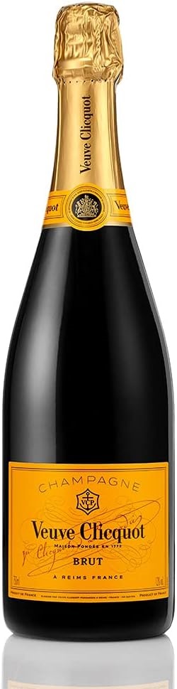 お酒 画像 ヴーヴクリコ イエローラベル ブリュット スパーリングワイン 750ml 未開封品