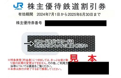 株主優待 画像 JR西日本 2025.6.30