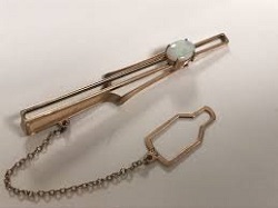 金製品 画像 K10 10金 タイタック タイピン オパール