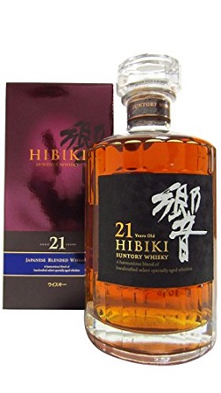 お酒 画像 響 HIBIKI 21年 サントリーウイスキー 700ml 未開封品 箱入り