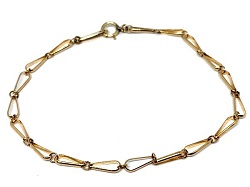 金製品 画像 K9 9金 ブレスレット チェーン ジュエリーマキ