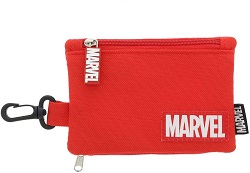 雑貨 画像 パスケース MARVEL 赤 少々難アリ