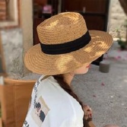 雑貨 画像 麦わら帽子 ストローハット レディース 美品