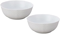 食器 画像 ノリタケ Noritake シェール ブラン 白 14cmボウル ペアセット