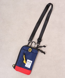 バッグ 画像 ミニショルダーバッグ 3WAY ネイビー W*it ウォルト 未使用品