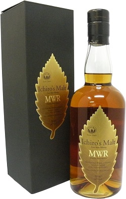 お酒 画像 イチローズモルト ミネナラウッドリザーブ MWR リーフラベル ウイスキー 700ml 未開封品 箱入り