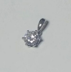 プラチナ製品 画像 Pt800 ペンダントトップ ダイヤ