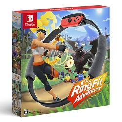 ゲーム 画像 リングフィットアドベンチャー NINTENDO SWITCH ソフト CERO A 美品
