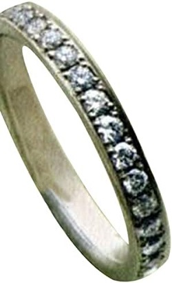 プラチナ製品 画像 Pt585 マリッジリング ダイヤ フェーリポルテ